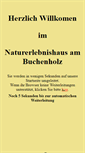 Mobile Screenshot of naturerlebnishaus-am-buchenholz.de